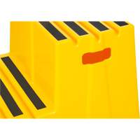 Escabeau industriel, 2 marches, 26" x 22-7/16" x Hauteur 19-11/16" Dufferin Supply