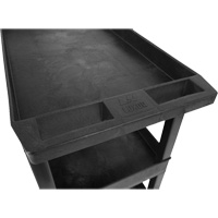 R&acirc;telier mobile, 3 tiers, 35-1/4" x 36-1/4" x 18", Capacit&eacute; 300 lb Dufferin Supply