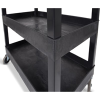 R&acirc;telier mobile, 3 tiers, 35-1/4" x 36-1/4" x 18", Capacit&eacute; 300 lb Dufferin Supply