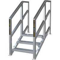 3-5 Step Telescopic Aluminum Smart Stairs Dufferin Supply