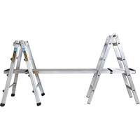 Telescoping Multi-Position Ladder, Aluminum, 300 lbs., CSA Grade 1A Dufferin Supply