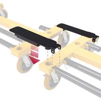 Connecteur pour chariot en H Dufferin Supply