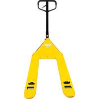 Transpalette &agrave; roues en acier, Acier, 48" lo x 27" la, Capacit&eacute; 5500 lb Dufferin Supply