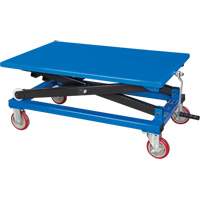 Manual Scissor Lift Table, 37-3/8" L x 23-5/8" W, Steel, 660 lbs. Capacity Dufferin Supply