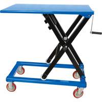 Manual Scissor Lift Table, 37-3/8" L x 23-5/8" W, Steel, 660 lbs. Capacity Dufferin Supply