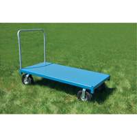 Heavy-Duty Platform Truck, 48" L x 24" W, 1200 lbs. Capacity, Flat Free Casters Dufferin Supply