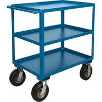 Outdoor Shelf Cart, 3 Tiers, 18" W x 39" H x 33" D, 1200 lbs. Capacity Dufferin Supply
