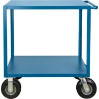 Outdoor Shelf Cart, 2 Tiers, 18" W x 39" H x 33" D, 1200 lbs. Capacity Dufferin Supply