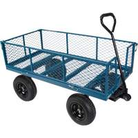 Wagon with Drop Sides, 24" W x 48" L, 800 lbs. Capacity Dufferin Supply