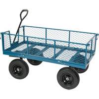 Wagon with Drop Sides, 24" W x 48" L, 800 lbs. Capacity Dufferin Supply