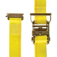 Logistic Strap, Ratchet, 2" W x 12' L, 1000 lbs. (454 kg) WLL Dufferin Supply