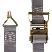 Tendeur d'arrimage utilitaire robuste, Crochet en J, 2" la x 16' lo, Charge d'utilisation 500 lb (227 kg) Dufferin Supply