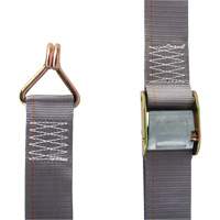 Ratchet Strap, Cam Buckle, 2" W x 16' L, 500 lbs. (227 kg) WLL Dufferin Supply