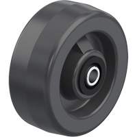Solid Black Phenolic Wheels Dufferin Supply