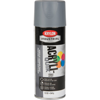 Industrial Acryli-Quik Lacquer, Grey, Very Flat, 12 oz., Aerosol Can Dufferin Supply