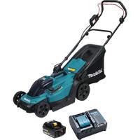 Ensemble de tondeuse sans fil 18V LXT, Pouss&eacute;e, &agrave; pile, Largeur de coupe 13" Dufferin Supply