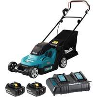 Ensemble de tondeuse LXT 36 V 5,0 Ah, Pouss&eacute;e, &agrave; pile, Largeur de coupe 17" Dufferin Supply