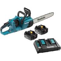 LXT 5.0Ah Brushless Rear Handle Chainsaw Kit, 16", Battery Powered, 36 V Dufferin Supply