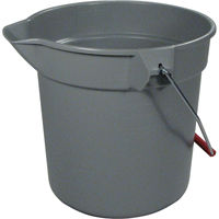 Brute<sup>®</sup> Bucket, 2.5 US Gal. (10 qt.) Capacity, Grey NB853 | Dufferin Supply