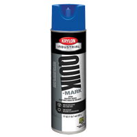 Peinture de marquage industrielle invers&eacute;e &agrave; base de solvant Quik-Mark, 17 oz, Canette a&eacute;rosol Dufferin Supply