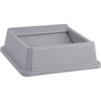 Untouchable&reg; Containers, Swing Lid, Plastic/Polyethylene, Fits Container Size: 19-3/4"x 19-3/4" Dufferin Supply