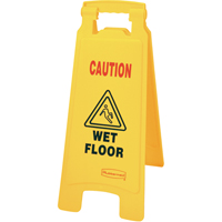 "Wet Floor" Safety Signs, English with Pictogram NC528 | Dufferin Supply