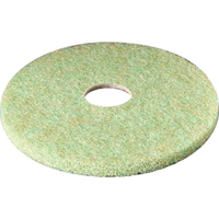 5000 Topline Pre-Burnish Pad, 17", Burnishing/Cleaning/Scrubbing, Brown/Green Dufferin Supply