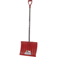 Nordic Snow Shovel, Polypropylene Blade, 17-3/4" Wide, D-Grip Handle Dufferin Supply