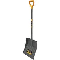 Pro Snow Shovel, Polypropylene Blade, 13-7/8" Wide, D-Grip Handle Dufferin Supply