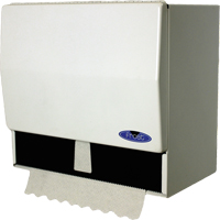 Roll or Single-Fold Towel Dispenser , Manual, 10.5" W x 6.75" D x 9.5" H NI160 | Dufferin Supply