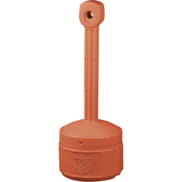 Smoker’s Cease-Fire<sup>®</sup> Cigarette Butt Receptacle, Free-Standing, Plastic, 1 US gal. Capacity, 30" Height NI705 | Dufferin Supply