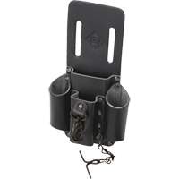 Poche pour ceinture porte-outils, Porte-outil multiple, Cuir, 4 Poches Dufferin Supply