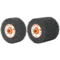 Tambours FX Flex, 4-1/4" dia. x 2" la, 5/8"-11 Arbre, Grain Flex, gros Dufferin Supply