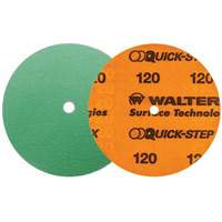 Quick-Step XX Sanding Disc, 6" Dia., 120 Grit, Ceramic Dufferin Supply