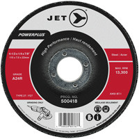 Meule POWERPLUS, 4-1/2" x 1/4", Arbre 7/8", Type 27 Dufferin Supply