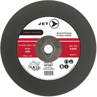Power Abrasive Cut-Off Wheel, 7" x 3/32", 5/8" Arbor, Type 1, 8600 RPM Dufferin Supply