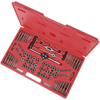 Premium SAE/Metric Alloy Tap & Die Set, 76 Pieces Dufferin Supply