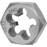 SAE Hex Die, 1-7/16" Dia., 5/8"-11 Thread, Alloy Steel Dufferin Supply