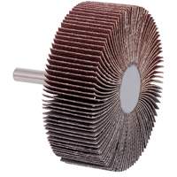 Shaft-Mounted Flap Wheel, 60 Grit, 3" x 1" x 1/4" Dufferin Supply