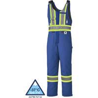 5524A Combinaison de s&eacute;curit&eacute; matelass&eacute;e ignifuge &agrave; haute visibilit&eacute;, 2T-Grand, Bleu royal Dufferin Supply