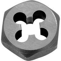 Hexagon Rethreading Bolt Die, 11/16" Dia., 5/16"-18 Thread, Chromium Steel Dufferin Supply