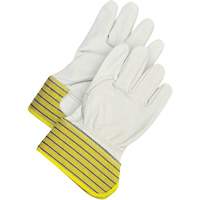 Gants d'ajusteur classiques, Grand, Paume en Cuir fleur de vache, Doublure en Molleton Dufferin Supply
