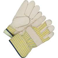 Gants d'ajusteur classiques, Taille unique, Paume en Cuir fleur de vache, Doublure en Peluche d'acrylique Dufferin Supply