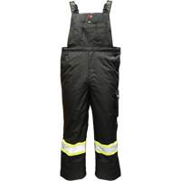 Journeyman Insulated Overalls, 2X-Large, Black Dufferin Supply
