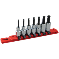 SAE Ball-Nose Socket Set, 7 Pcs Dufferin Supply