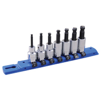 Metric Ball Nose Socket Set, 7 Pcs Dufferin Supply