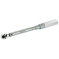 Micro-Adjustable Torque Wrench, Click, 3/8" Square Drive, 30 - 250 in-lbs. Dufferin Supply