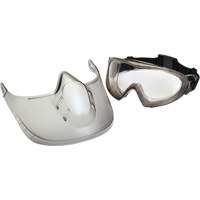 Lunettes de s&eacute;curit&eacute; Capstone Shield avec &eacute;cran facial amovible, Lentille Transparent, Antibu&eacute;e, Ventilation Directe/Ferm&eacute; Dufferin Supply