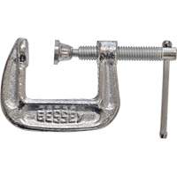 Light-Duty C-Clamp, 1" (25 mm) Capacity, 1" (25 mm) Throat Depth Dufferin Supply