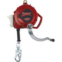 Rebel Self-Retracting Lifeline, 50', Galvanized Steel, Swivel Dufferin Supply